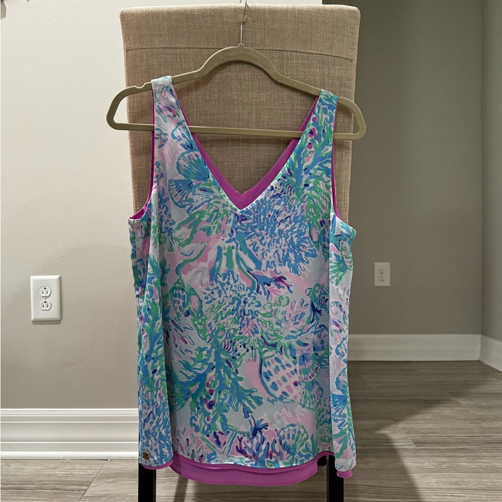 Lilly Pulitzer reversible top